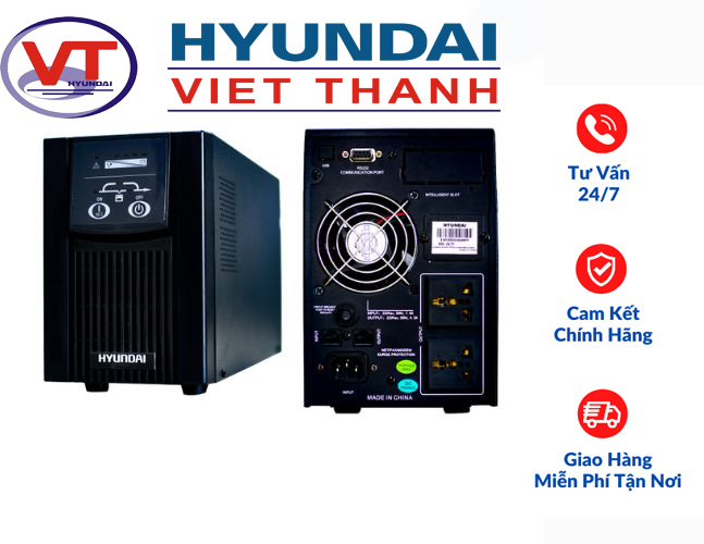 Bộ lưu điện UPS Hyundai HD-1KT9 1KVA Online Tower