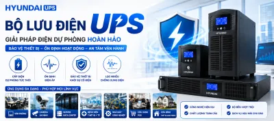 Bộ lưu điện UPS Là Gì? Bộ lưu điện UPS Hoạt Động Như Thế Nào? Hướng Dẫn Toàn Diện 2026