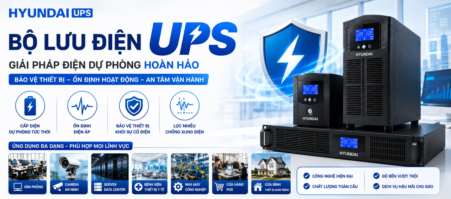 Bộ lưu điện UPS Là Gì? Bộ lưu điện UPS Hoạt Động Như Thế Nào? Hướng Dẫn Toàn Diện 2026