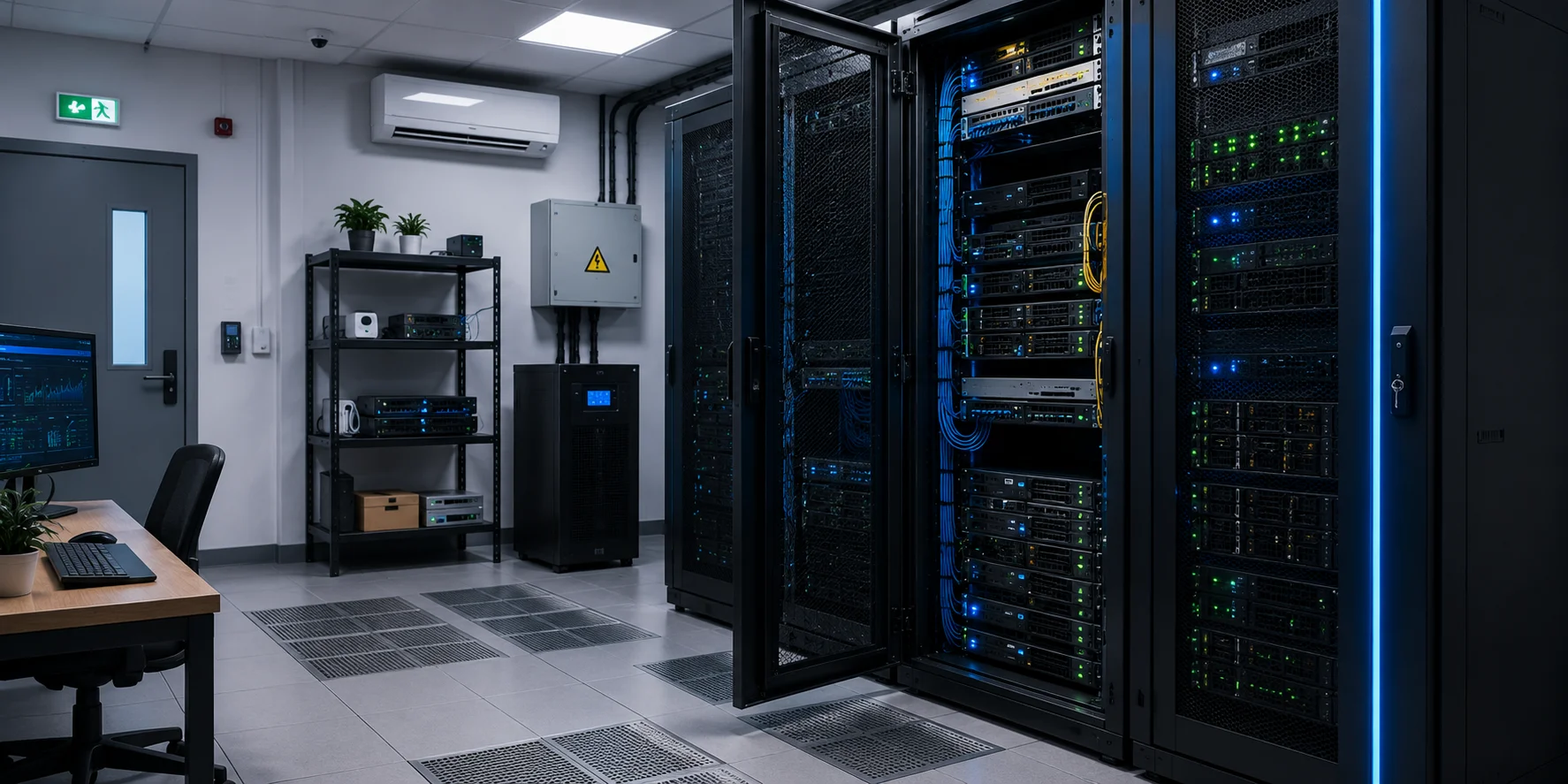 Hướng dẫn lắp đặt và cấu hình phòng server tại văn phòng, tại nhà