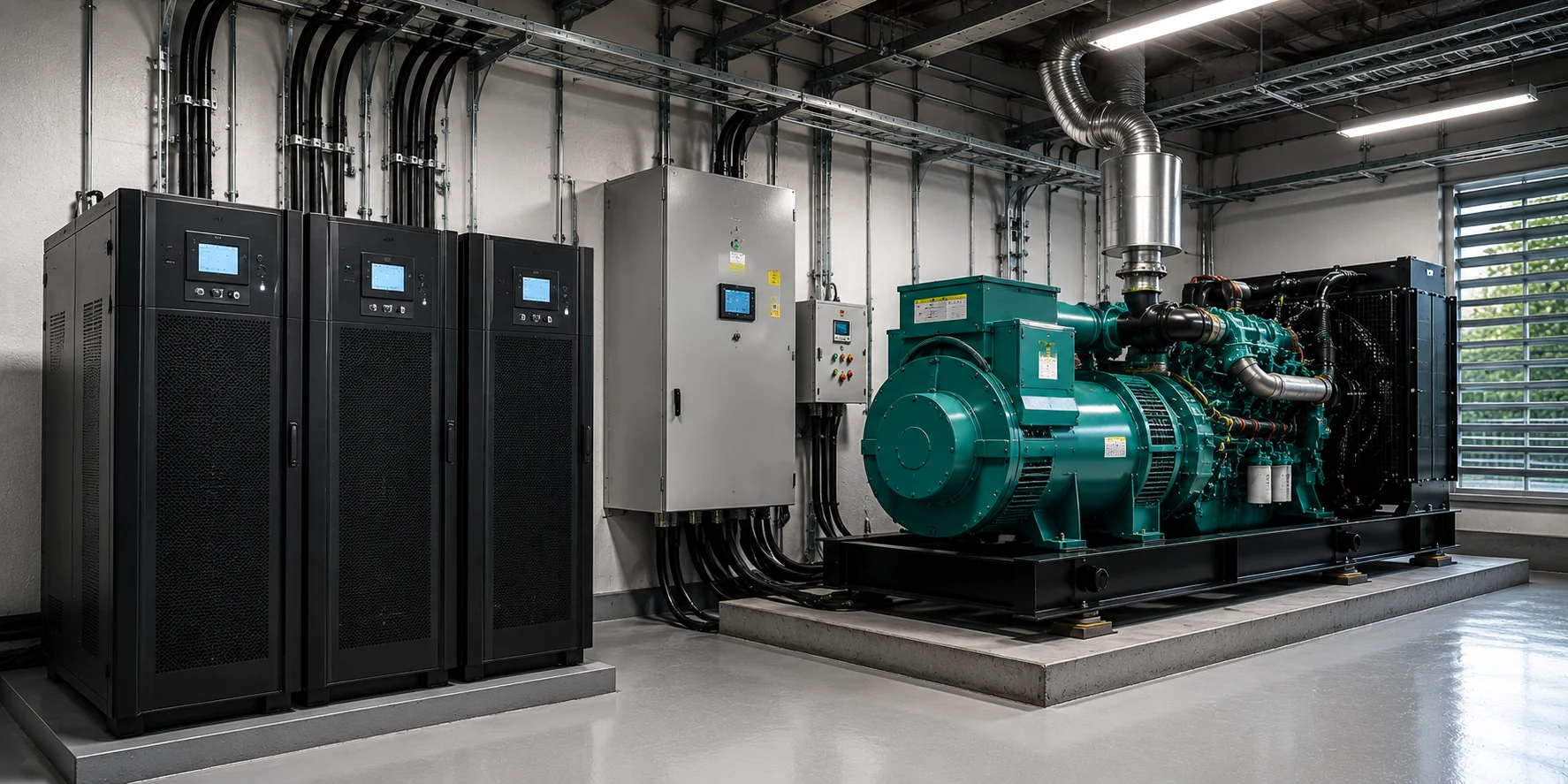 Tương Thích UPS Và Máy Phát Điện: Vấn Đề Kỹ Thuật Ít Được Nhắc Đến Nhưng Có Thể Gây Sự Cố Nghiêm Trọng