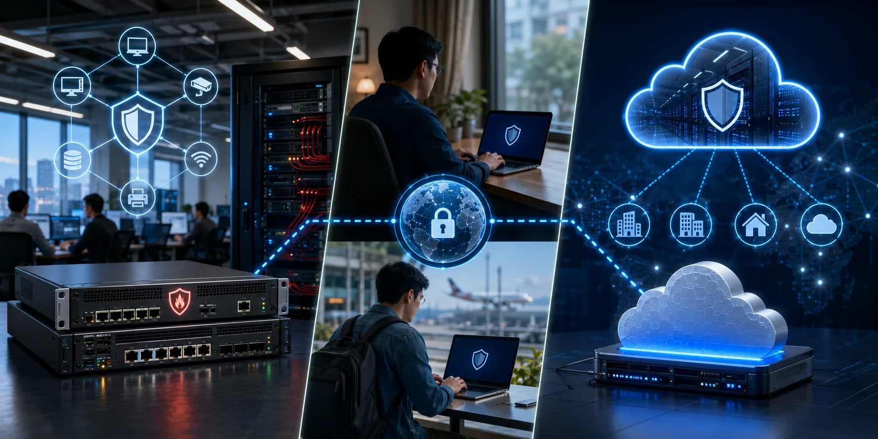 Firewall cho doanh nghiệp: nên chọn thiết bị (hardware), phần mềm (software) hay dịch vụ đám mây (FWaaS)?