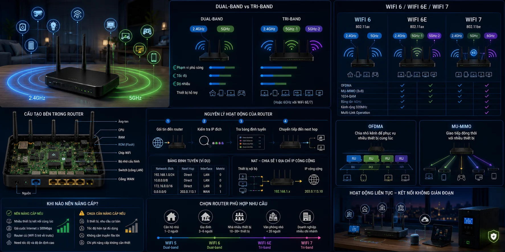 Router Wifi 6 và Dual-band là gì? Có đáng nâng cấp?