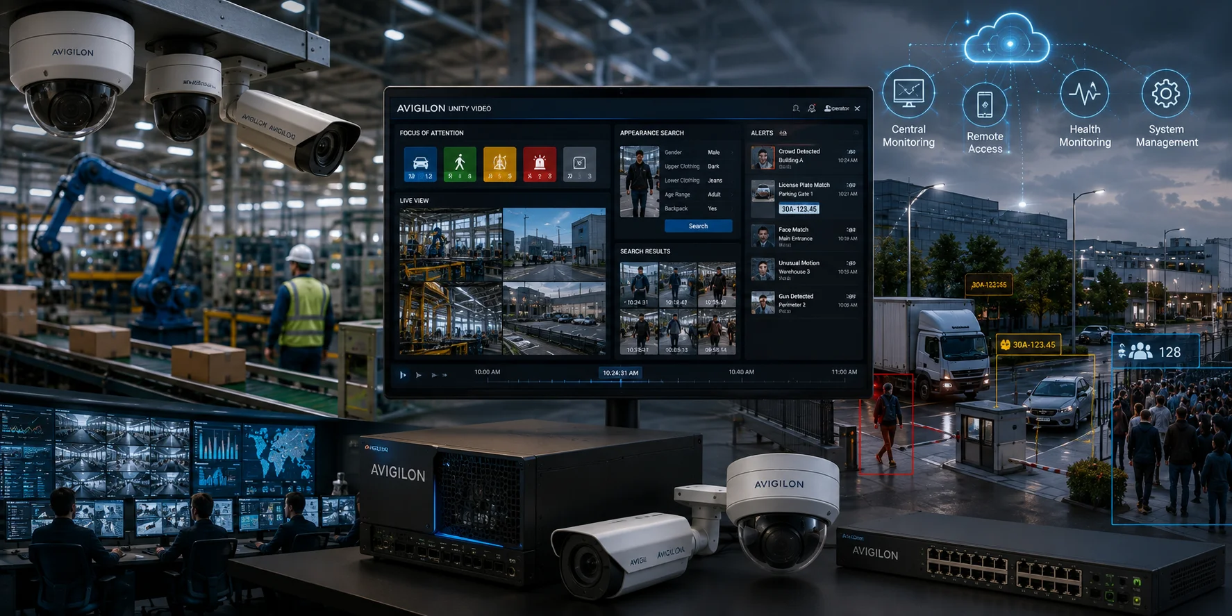 Giải pháp camera giám sát AI Avigilon (Motorola Solutions): an ninh chủ động cho doanh nghiệp thời đại số