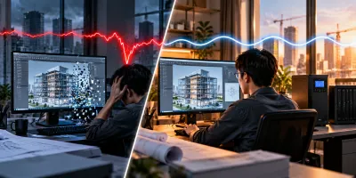 Mất điện hoàn toàn trên Workstation CAD/BIM: hỏng file mô hình, rủi ro tiến độ hồ sơ BIM và quy trình khôi phục