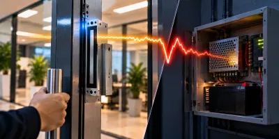 Mất điện hoàn toàn trên hệ thống Access Control: Fail-Safe hay Fail-Secure, quy định QCVN 06 về cửa thoát nạn và quy trình khôi phục
