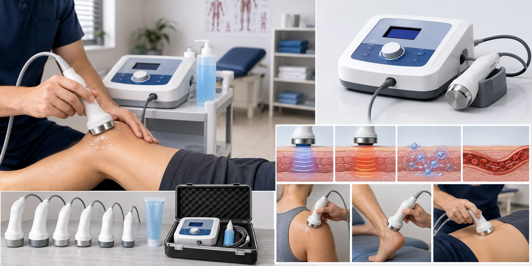 Máy siêu âm trị liệu / vật lý trị liệu: công dụng, cách dùng, có tác dụng gì?