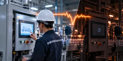 Sụt Áp Trên Màn Hình HMI Weintek/Delta: Nguyên Nhân, Rủi Ro Và Giải Pháp UPS/Ổn Áp